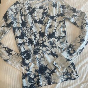 Zella performance Tie-Dye long sleeve Tee